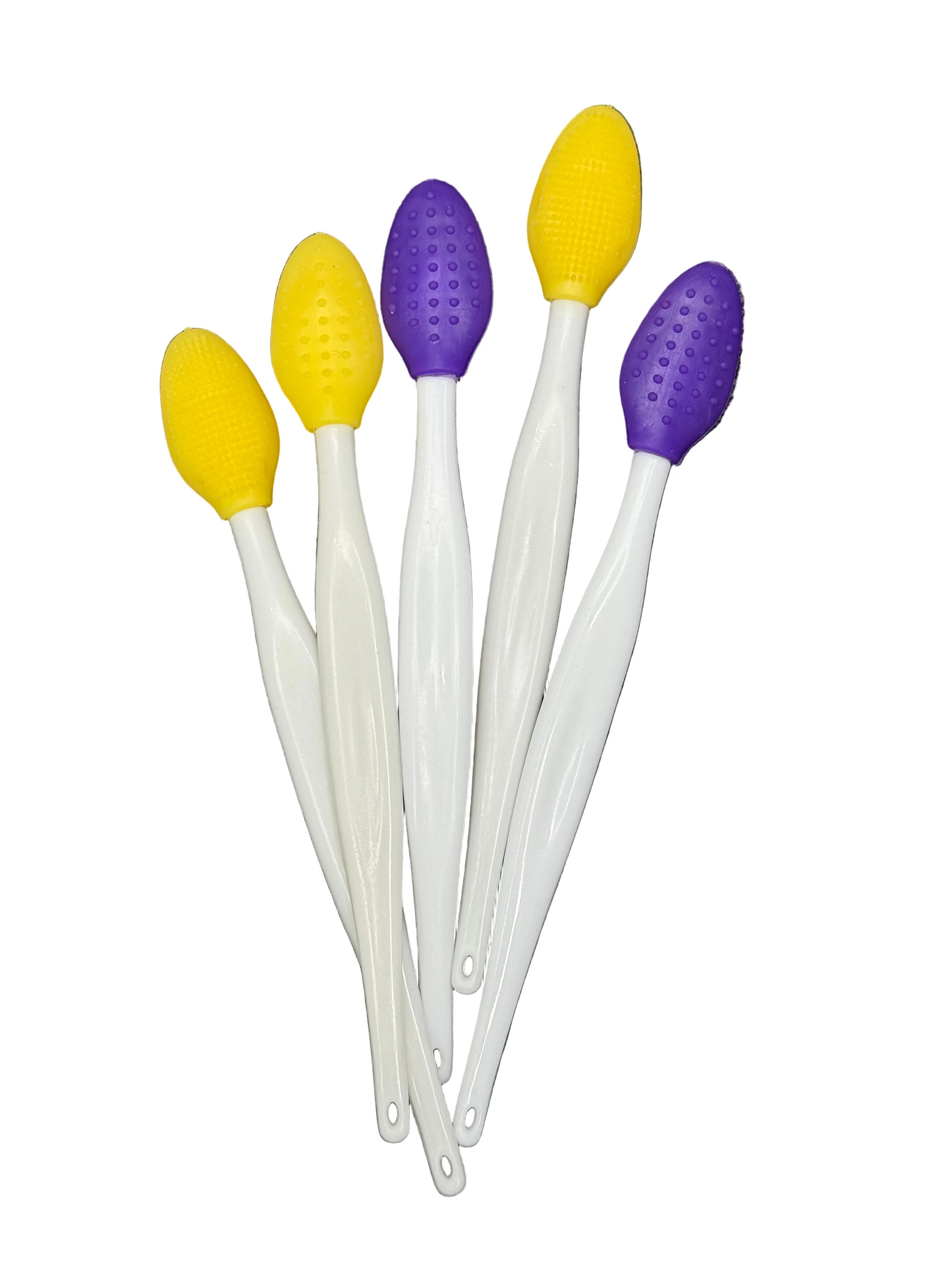 Double Sided Silicone Brow Cleansing Brush 4 Pack
