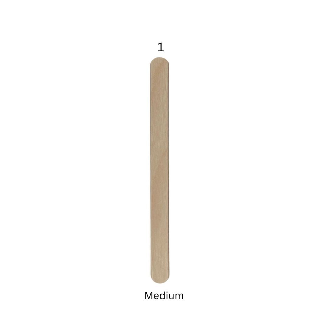 Disposable Wooden Wax Spatula 100 Pcs - Cosmetica Pro Store