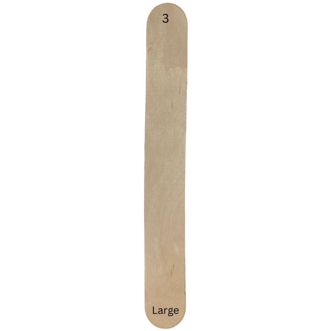 Disposable Wooden Wax Spatula 100 Pcs - Cosmetica Pro Store
