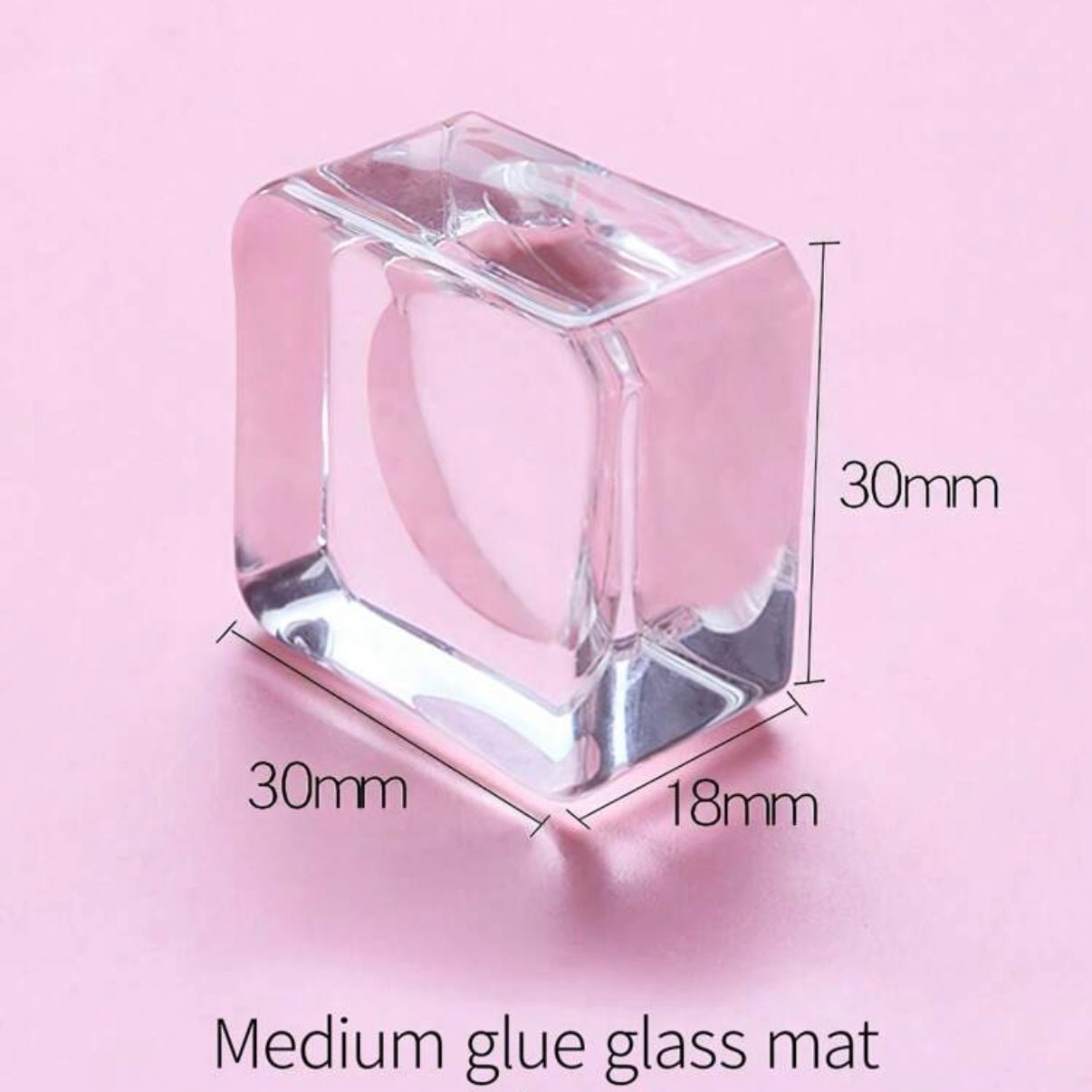 Glass Cube Tint/Dye Palette - Cosmetica Pro Store