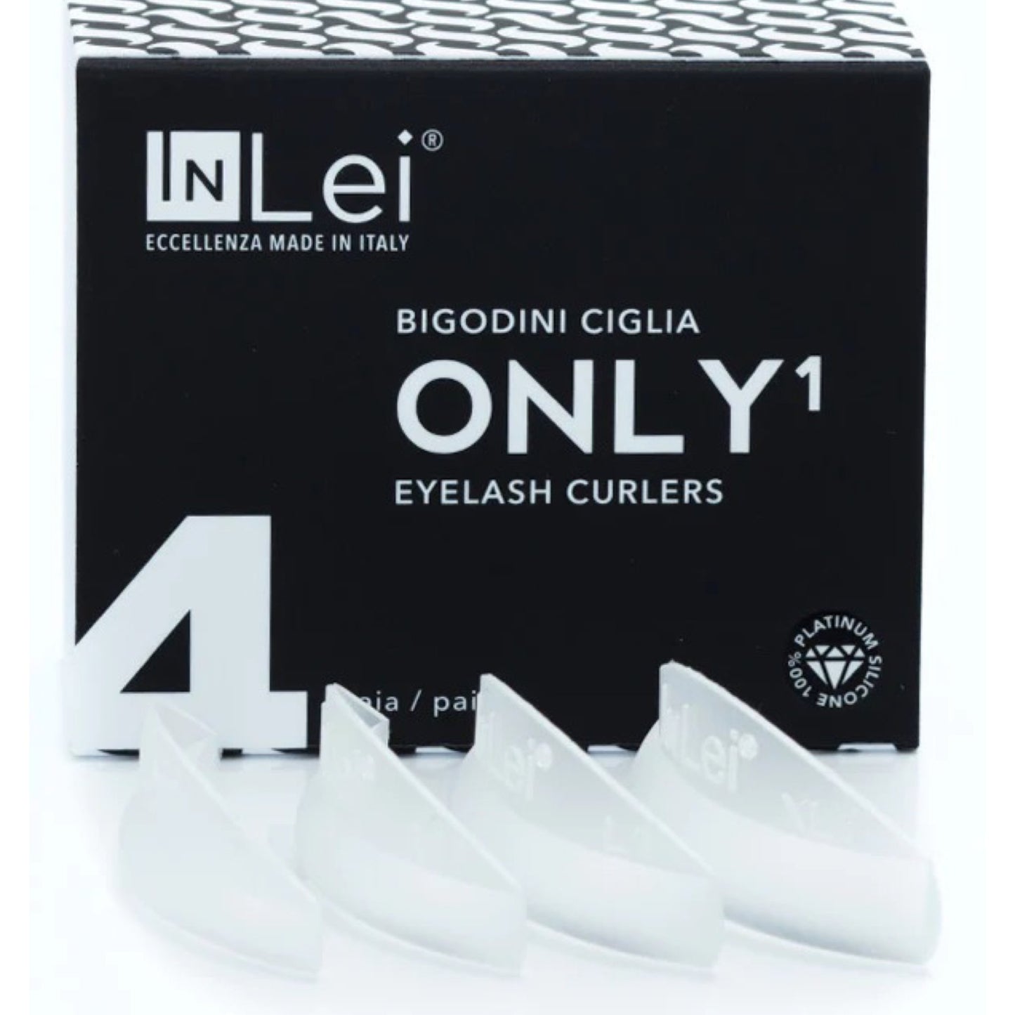 INLEI - ONLY 1 - Silicone Shields (Natural Lifted Effect) Mix 4 sizes - Cosmetica Pro Store