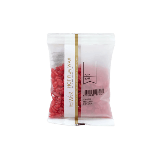 Italwax - Hard Wax Rose, 100g - Cosmetica Pro Store