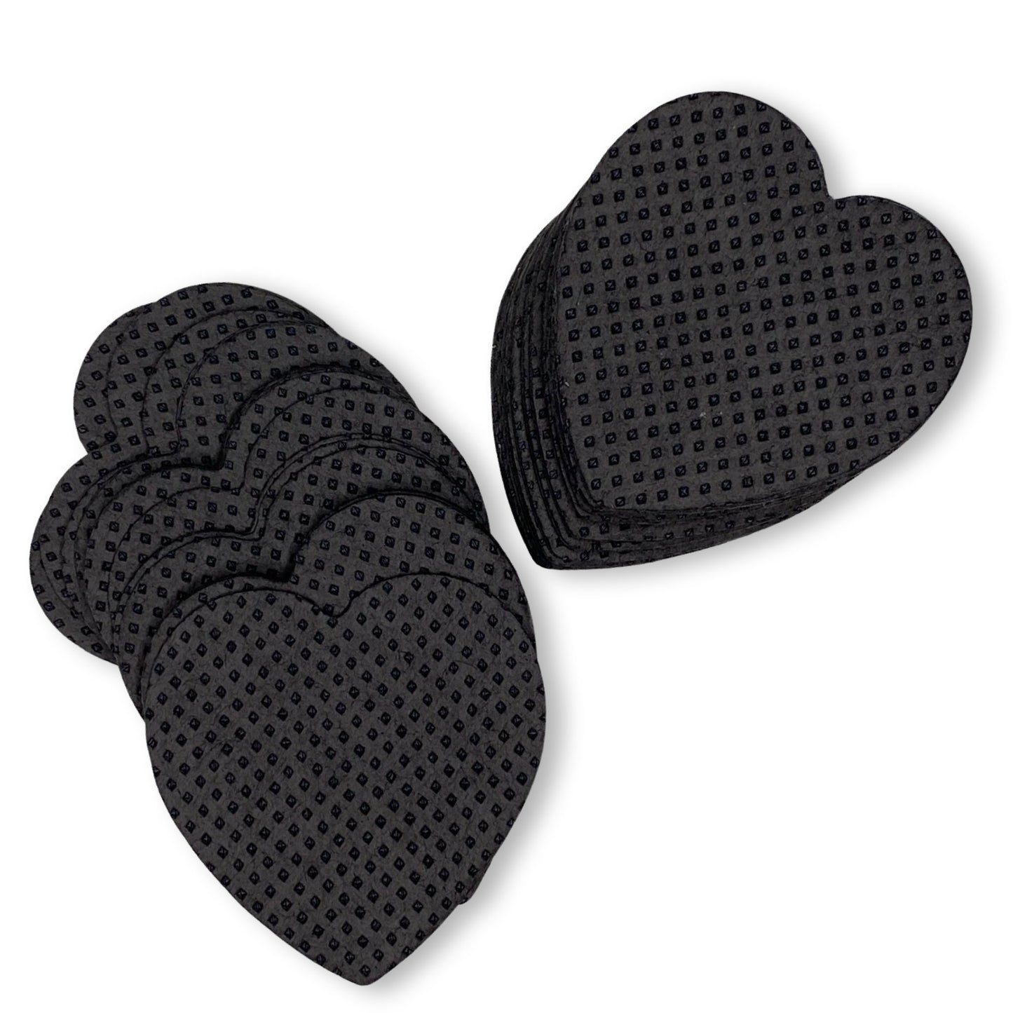 Lint Free Wipes Black Heart 200pcs - Cosmetica Pro Store