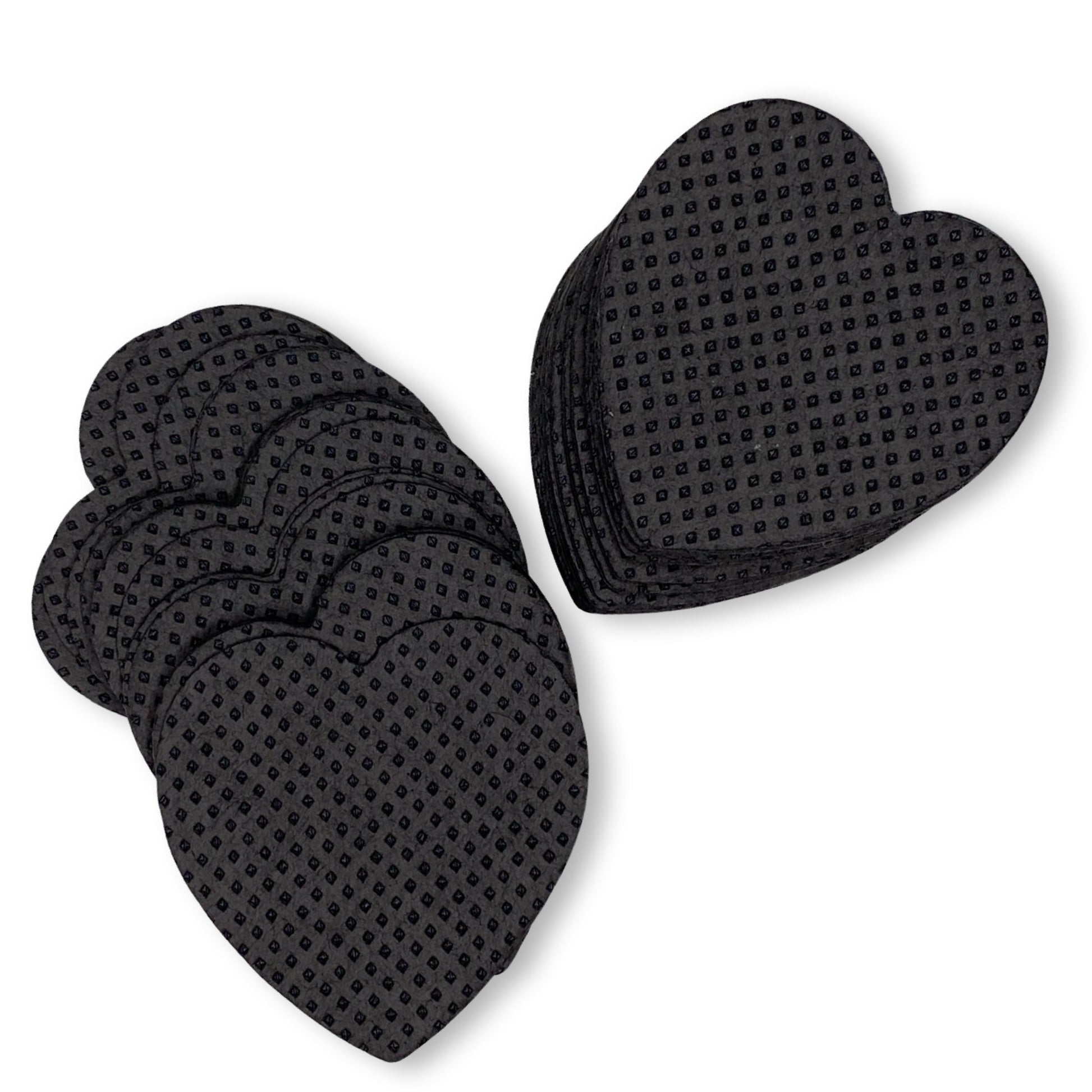 Lint Free Wipes Black Heart 200pcs - Cosmetica Pro Store