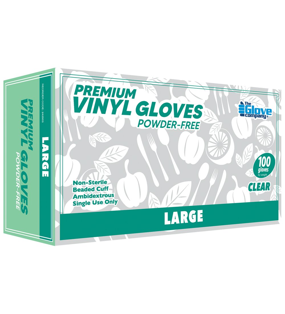 Vinyl Gloves - Non Powdered 100 - Cosmetica Pro Store