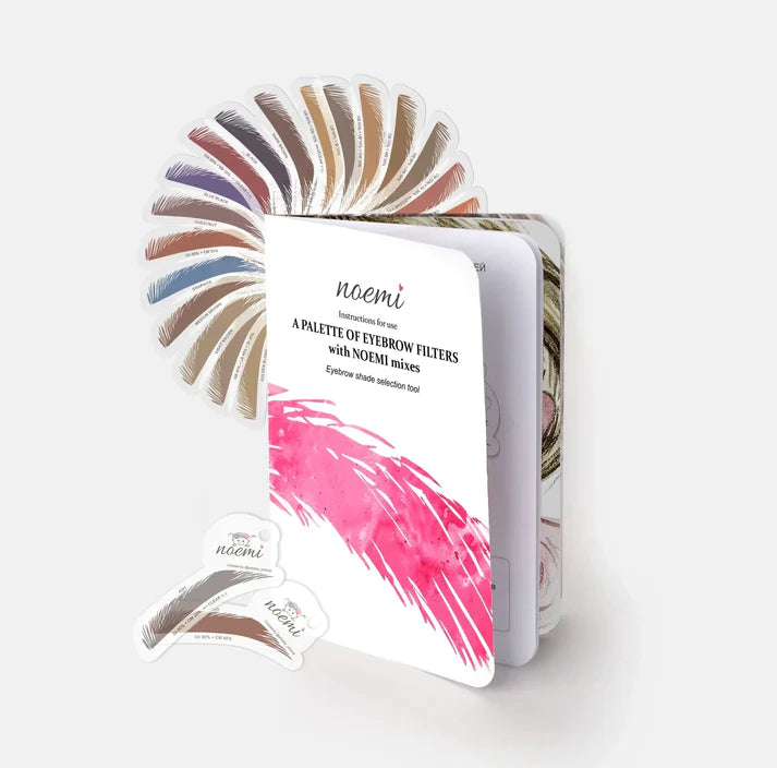 Noemi - Hybrid Dye Colour Mix Guide (25 Colour Swatches)