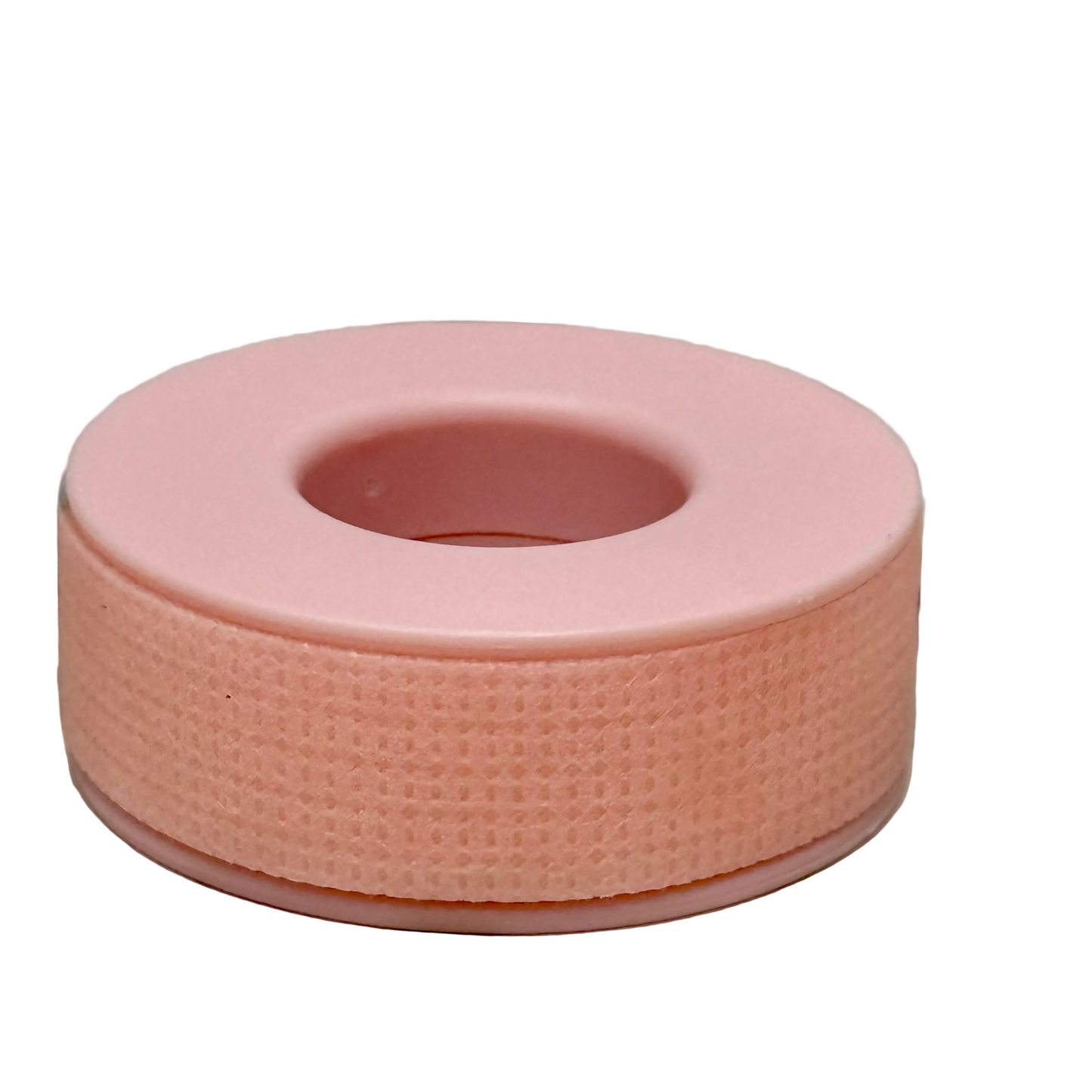 Pink woven tape roll