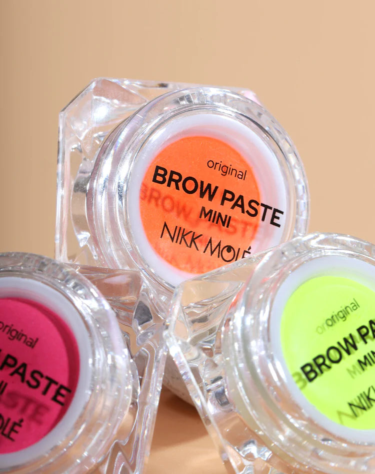 NIKK MOLE - Neon Orange Brow Mapping Paste 10g (Mini)