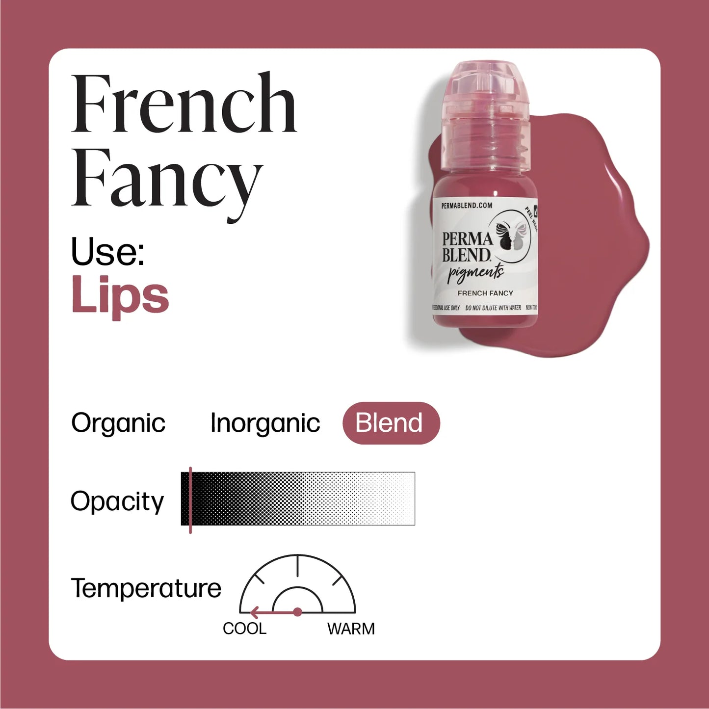 Permablend Lip Pigment - French Fancy 15ml