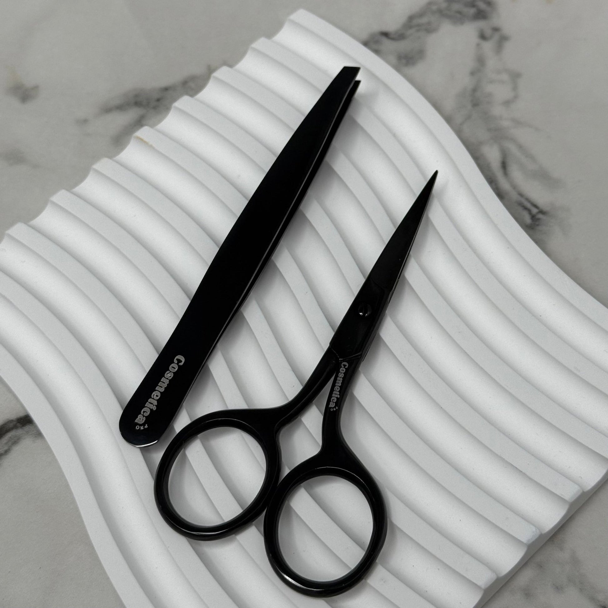 Cosmetica Pro Precision Tweezer & Scissor Duo - Cosmetica Pro Store