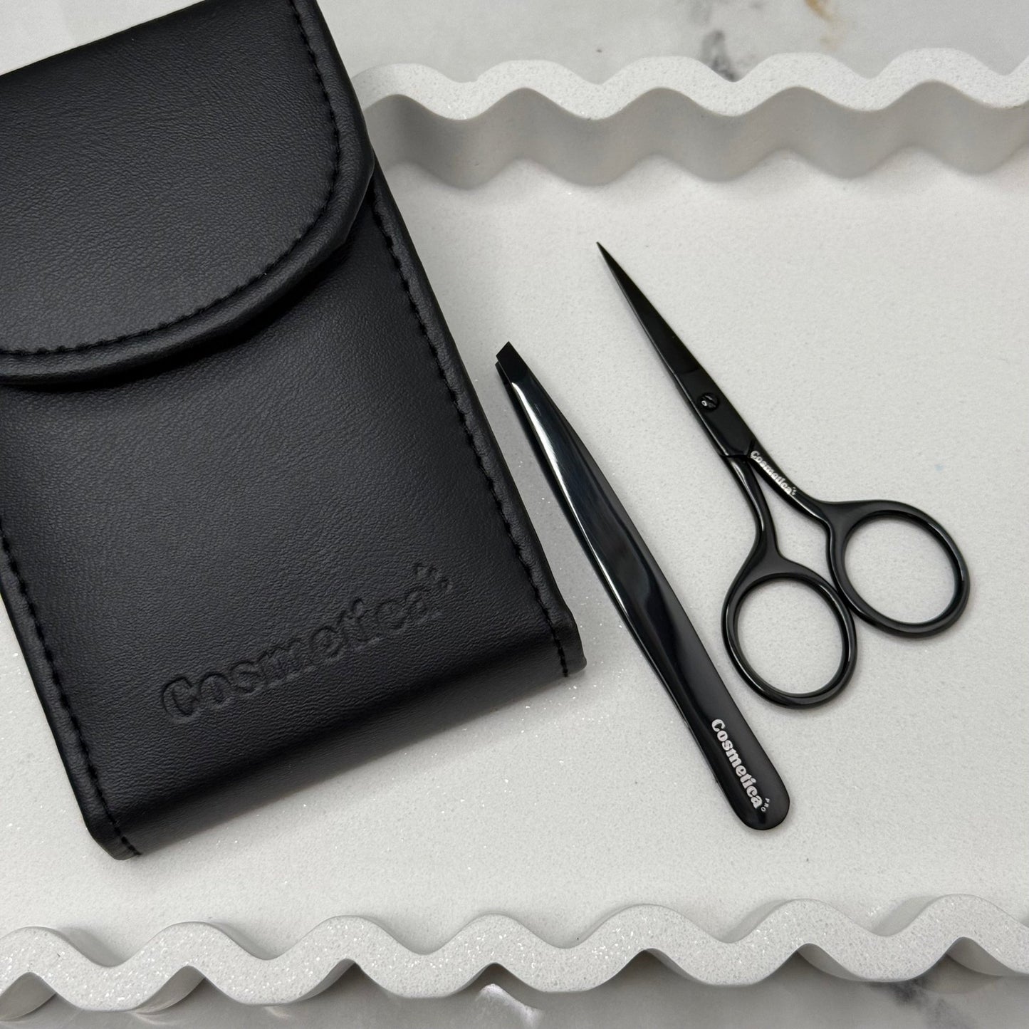 Cosmetica Pro Precision Tweezer & Scissor Duo - Cosmetica Pro Store