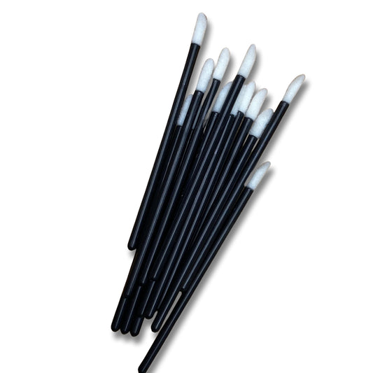 Disposable Lip Applicator Black 50 Pack - Cosmetica Pro Store