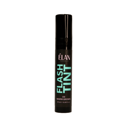 ÉLAN - Eyebrow and Eyelash Flash Tint, 10ml - 13 Warm Brown (Milk Chocolate) - Cosmetica Pro Store