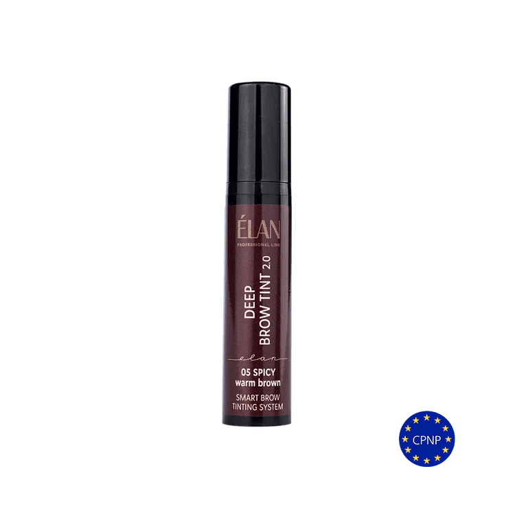 ÉLAN - Smart Brow Tinting System - Deep Brow Tint 2.0 - 05 SPICY warm brown (Pump Bottle) - Cosmetica Pro Store