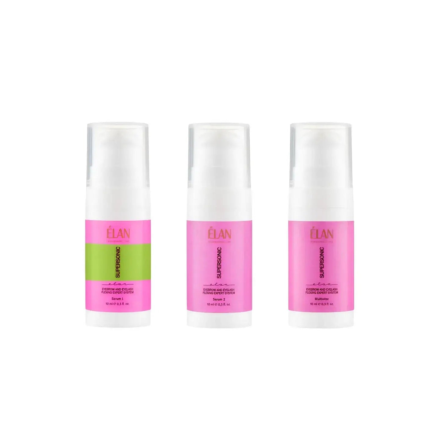 ÉLAN - Supersonic Brow & Lash System Kit (Step 1 Clear - 3 Steps) - Cosmetica Pro Store