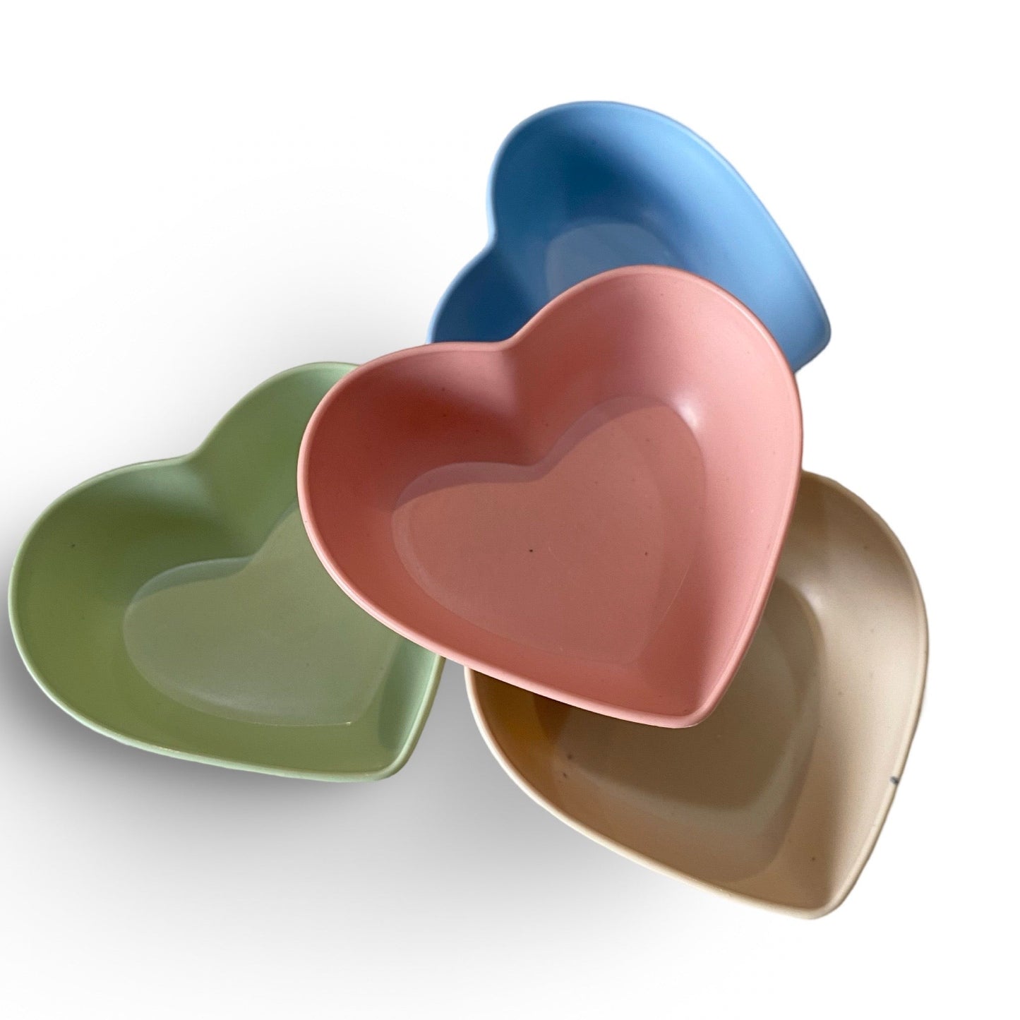 Heart Shape Tint/Solution Bowls Set 4 - Cosmetica Pro Store