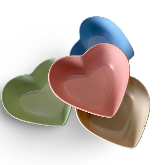 Heart Shape Tint/Solution Bowls Set 4 - Cosmetica Pro Store