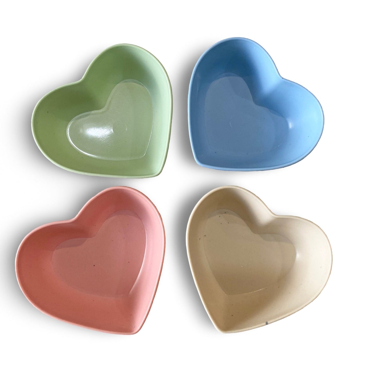 Heart Shape Tint/Solution Bowls Set 4 - Cosmetica Pro Store