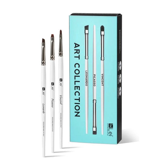 INLEI - Art Collection Professional Brush Set 3 Pc - Cosmetica Pro Store