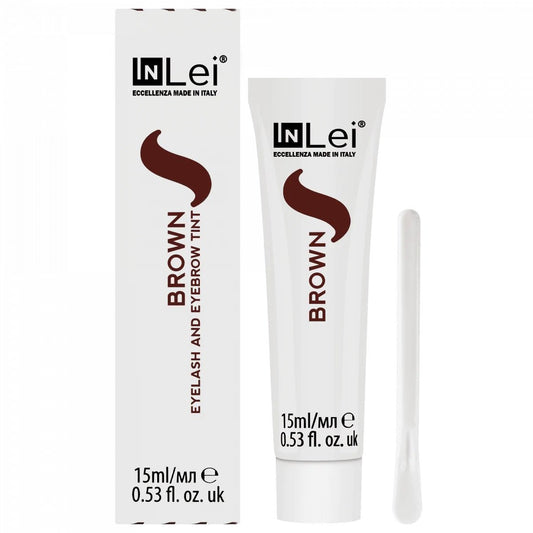 INLEI - Lash & Brow Tint - Brown 15ml - Cosmetica Pro Store