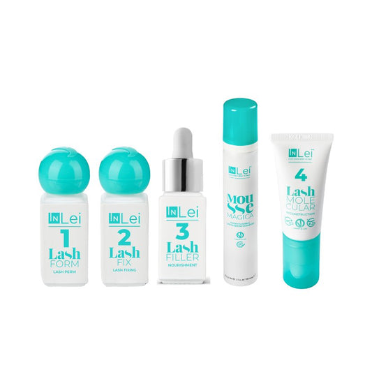 InLei® - Lash Filler 25.9 Kit - Bottles (Includes Step 1-3, Lash Molecular 4, Magica Mousse) - Cosmetica Pro Store