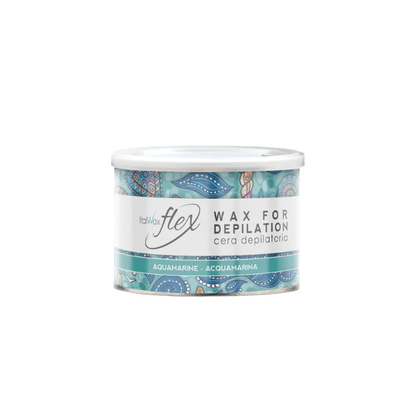 ITALWAX - Aquamarine Wax Tin, 400ml - Cosmetica Pro Store