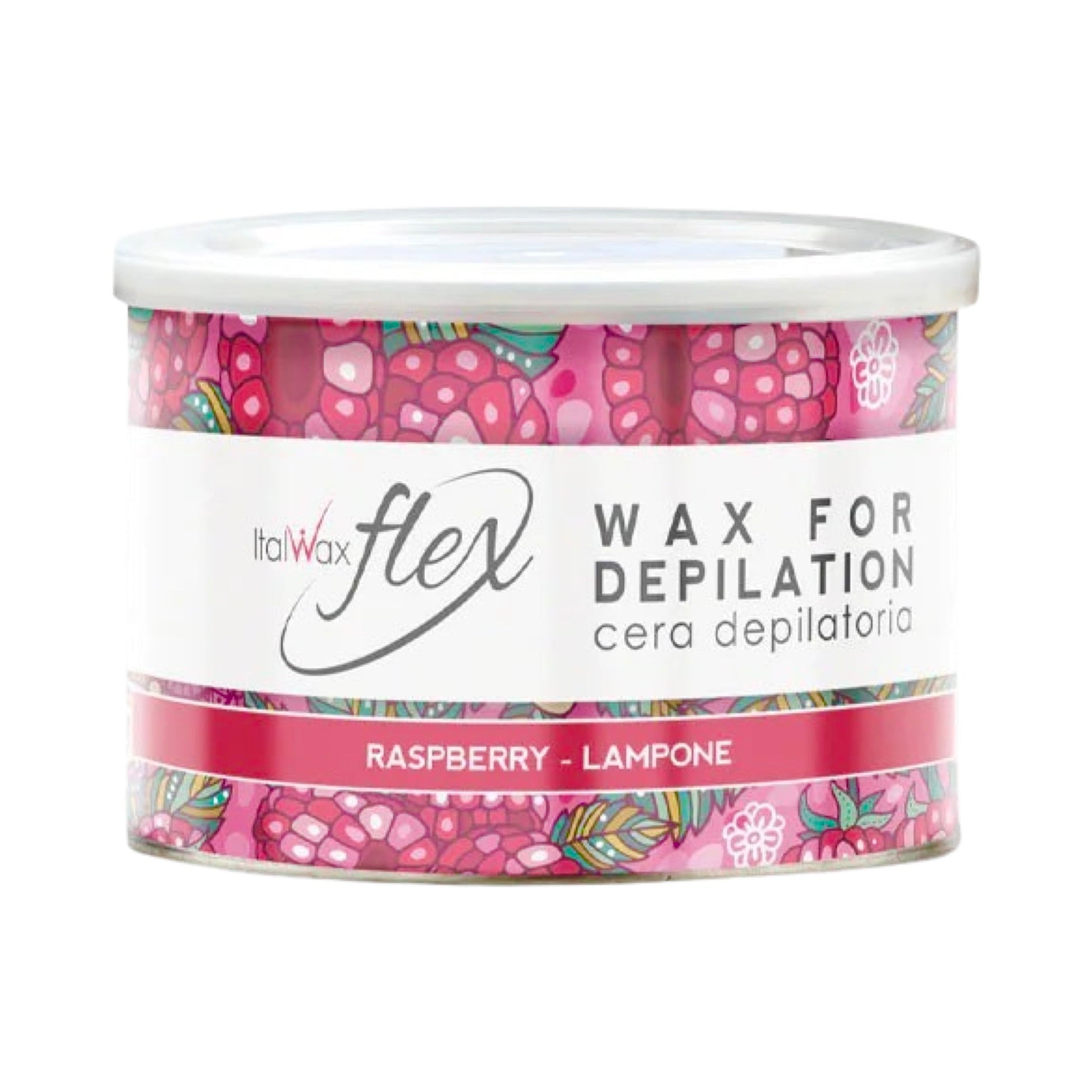 ITALWAX - Raspberry Flex Strip Wax Tin 400ml - Cosmetica Pro Store