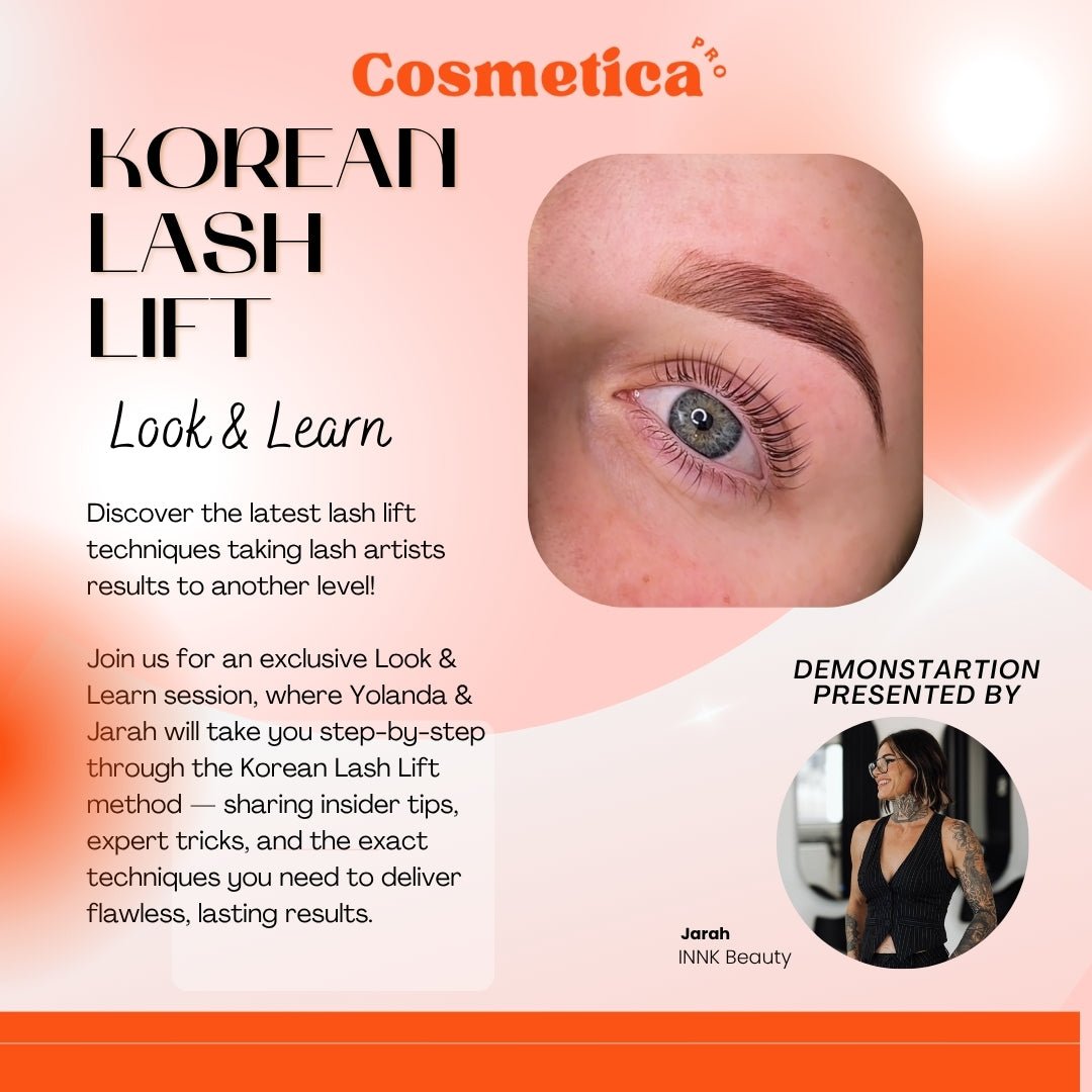 Korean Lash Lift Look & Learn - Cosmetica Pro Store
