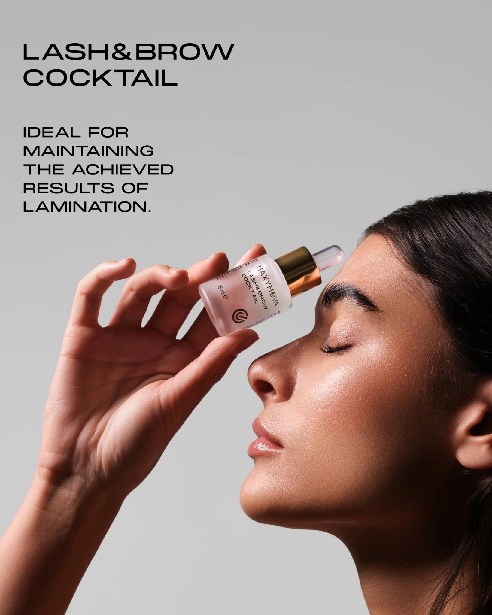 Maxymova - Lash & Brow Cocktail Serum (15ml Bottle) - Cosmetica Pro Store