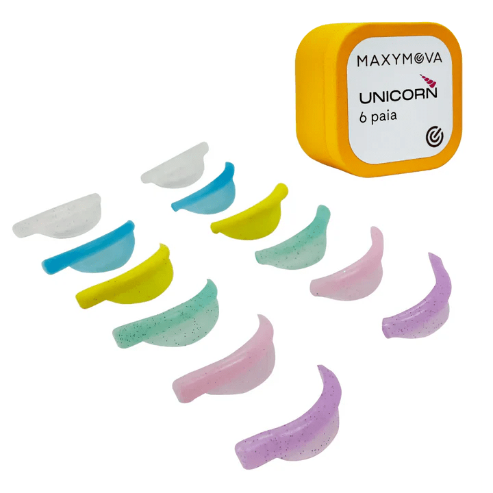 Maxymova - Unicorn Silicone Lash Shields (Hybrid) - 6 Pairs - Cosmetica Pro Store