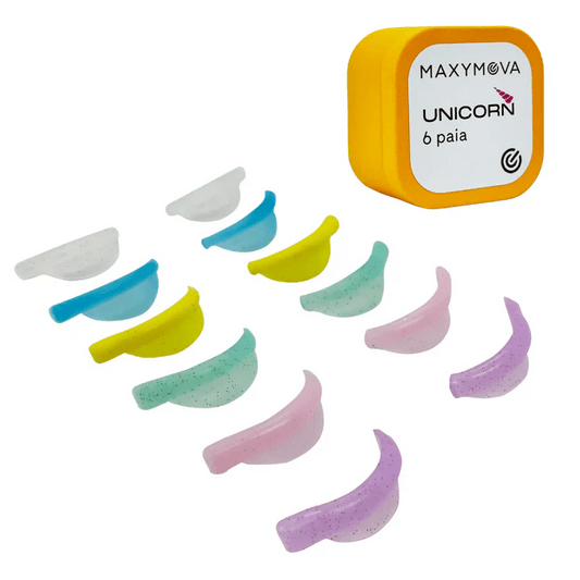 Maxymova - Unicorn Silicone Lash Shields (Hybrid) - 6 Pairs - Cosmetica Pro Store