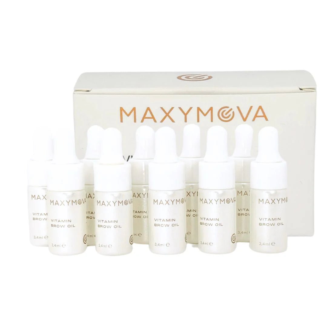 Maxymova - Vitamin Brow Oil (10x3.4ml glass bottles) - Cosmetica Pro Store