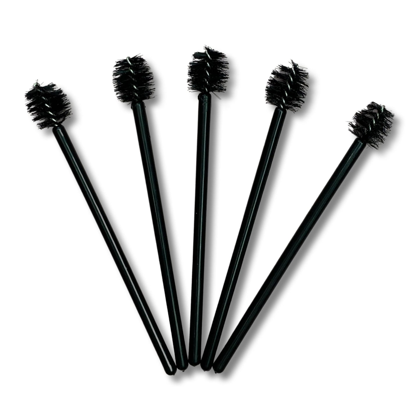 Mini Mascara wands/spoolies black 50 pack - Cosmetica Pro Store