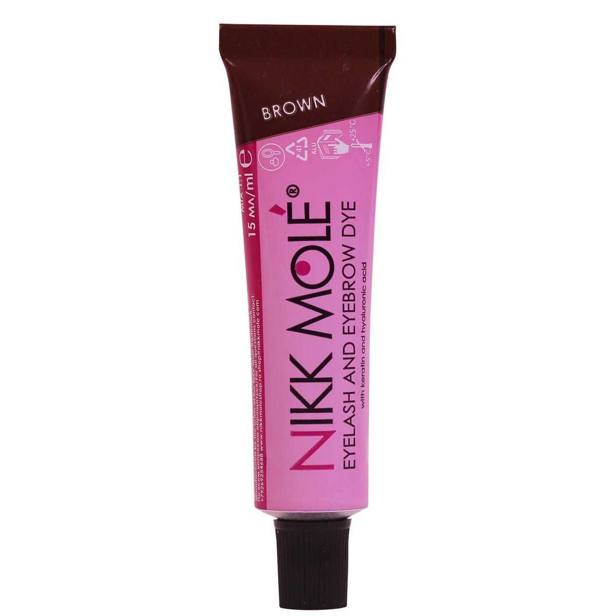 NIKK MOLE - Permanent Dye Brown - Cosmetica Pro Store