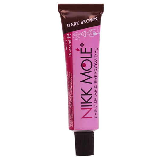 NIKK MOLE - Permanent Dye Dark Brown - Cosmetica Pro Store