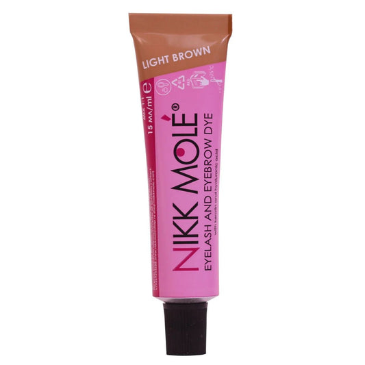 NIKK MOLE - Permanent Dye Light Brown - Cosmetica Pro Store