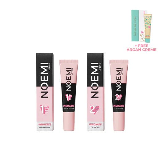 Noemi - NEW Innovate Cysteamine Lash Lifting & Lamination SET (Step 1 & 2 + FREE ARGAN CREME) - Cosmetica Pro Store