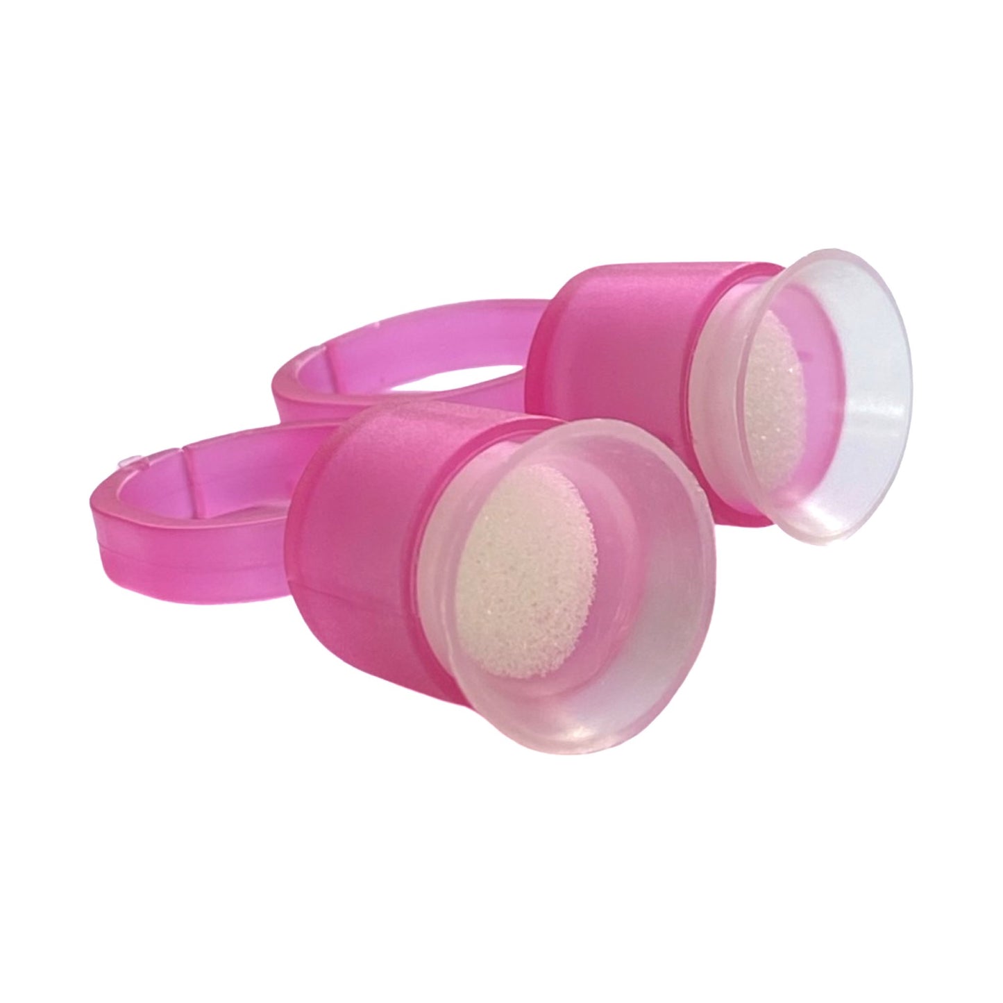 Pigment Ring with sponge Pink 100 pkt. - Cosmetica Pro Store