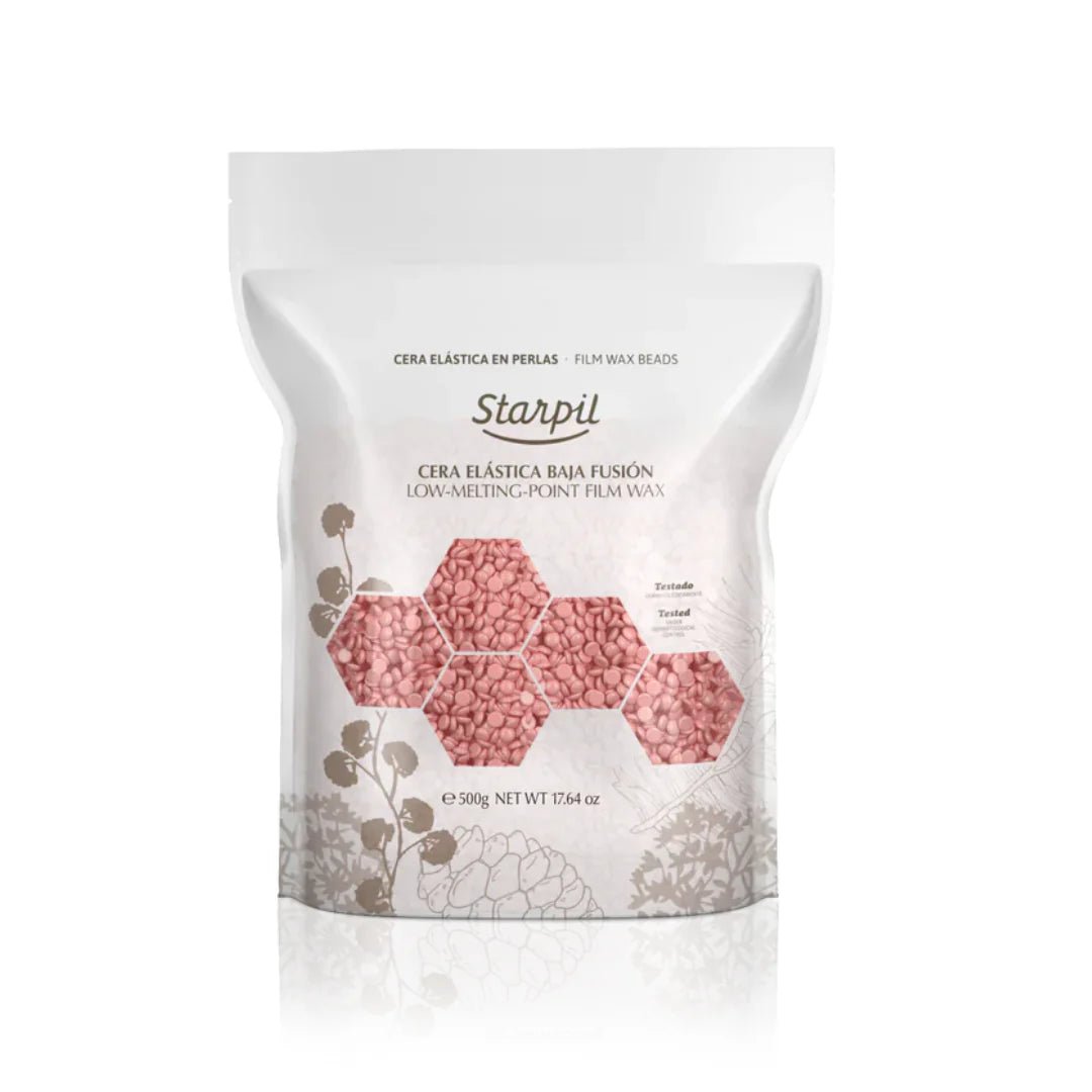 Starpil - Creamy Pink Film Hard Wax Beads (1KG) - Cosmetica Pro Store