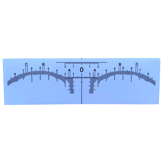 Stick On Brow Ruler 50 Pack - Cosmetica Pro Store