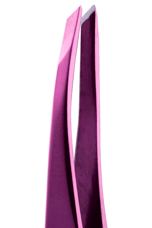 Zola - Slanted Tweezers Pink - Cosmetica Pro Store