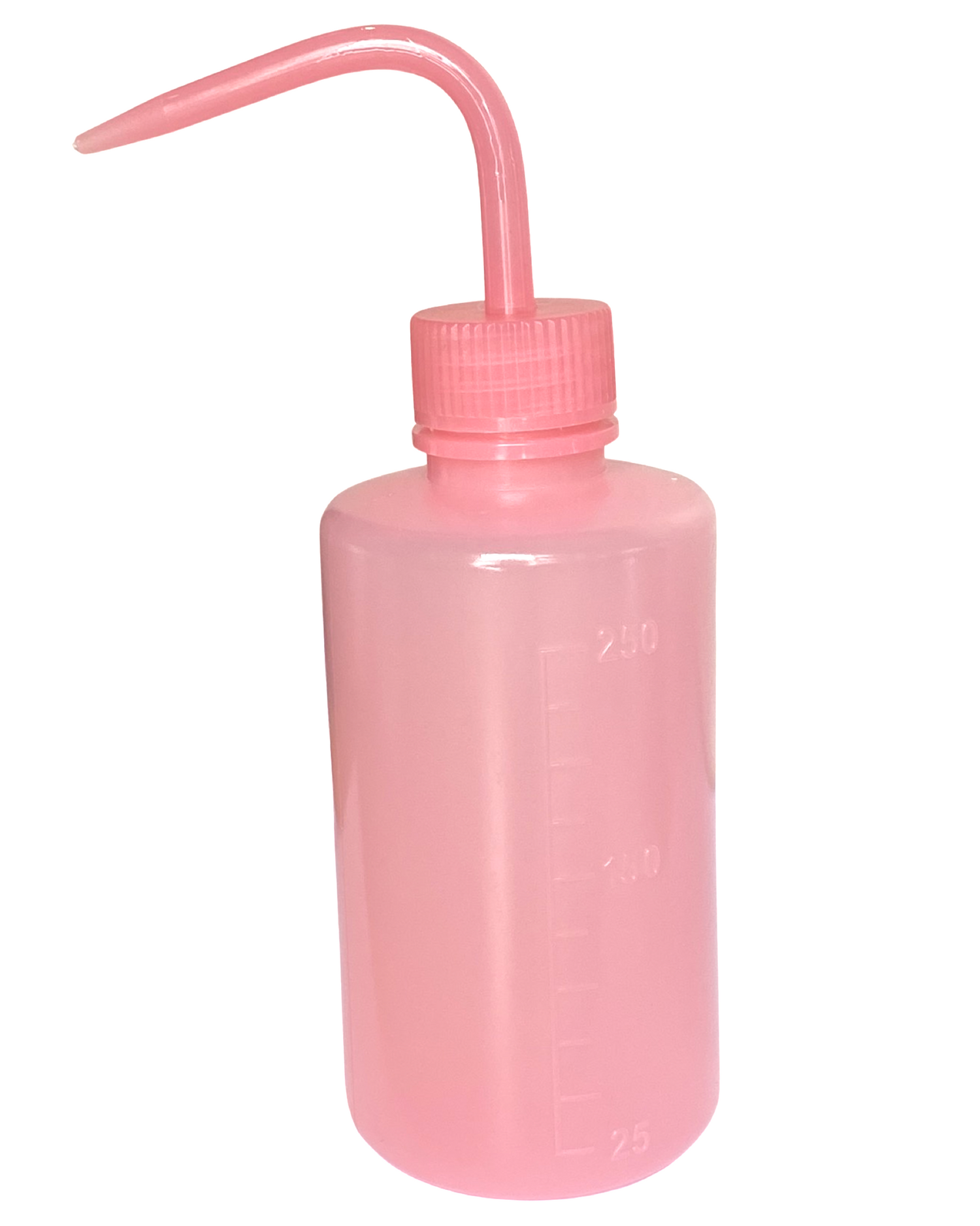 Pink wash bottle with spout