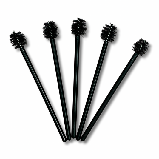 Mini Mascara wands/spoolies black 50 pack