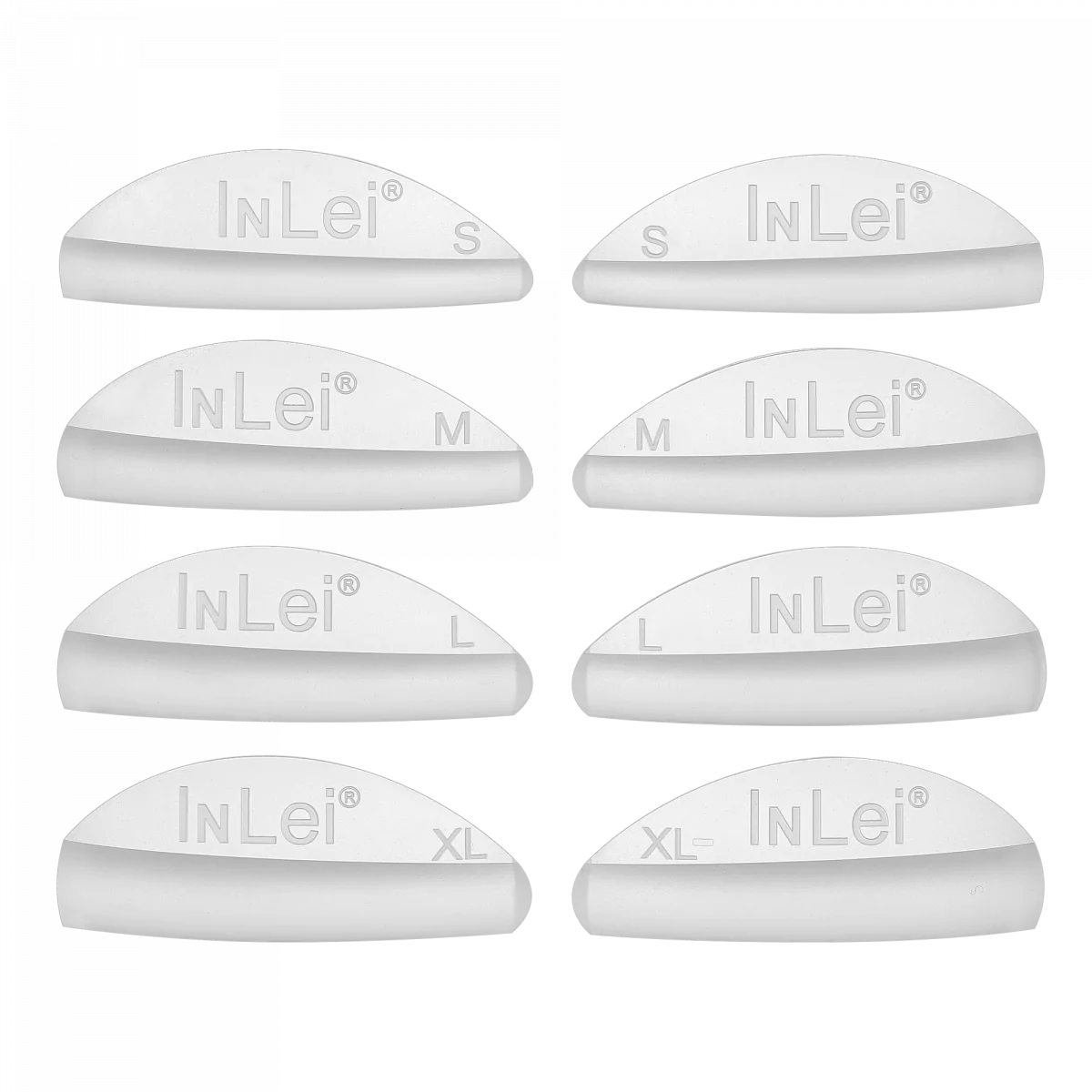 INLEI - ONLY - Silicone Shields (Dolly Effect) Mix of 4 sizes