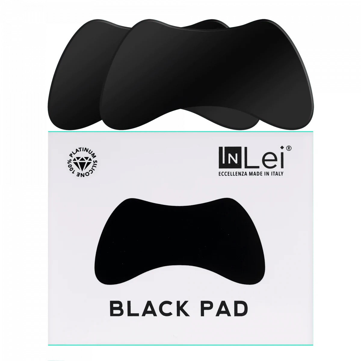 INLEI - Reusable Silicone Eye Pads Black (1 pair)