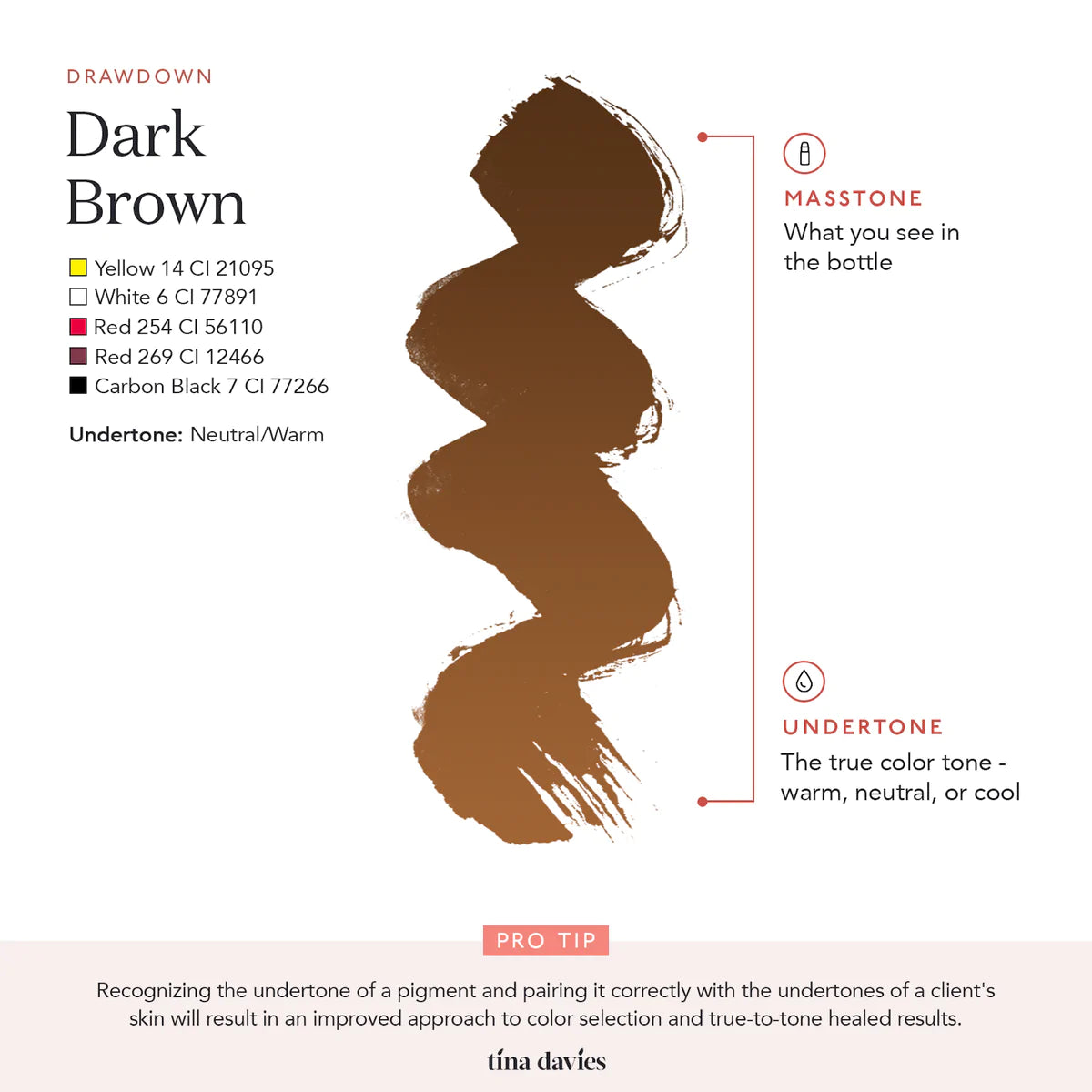 Tina Davies I love Ink Dark Brown 15ml